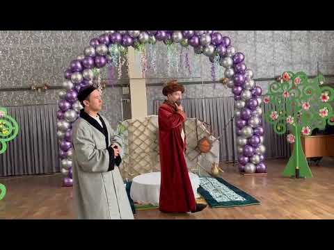 Видео: Абай Құнанбайұлының 180 жылдығына арналған көрініс. Құнанбай, Абай, Оспан, Тәкежан