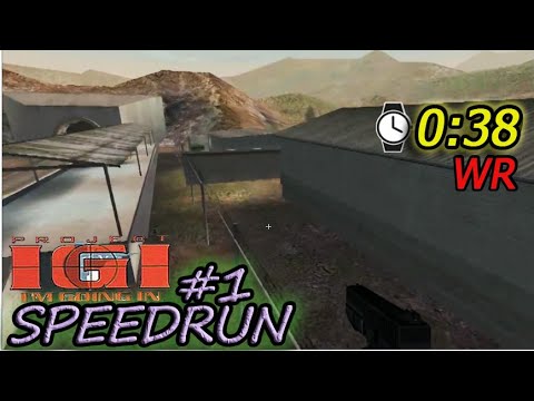 Видео: Project IGI Скоростное прохождение #1. ЖД Депо