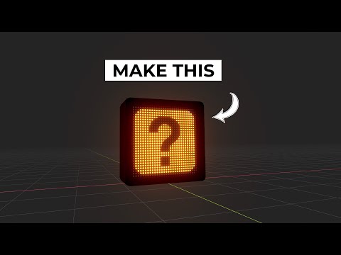 Видео: Простой и эффективный способ сделать светодиоды | руководство по блендеру