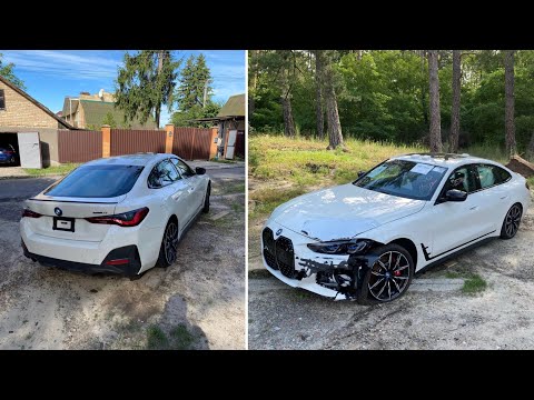 Видео: Купив собі BMW i4 з США. Розпаковка та перші враження.