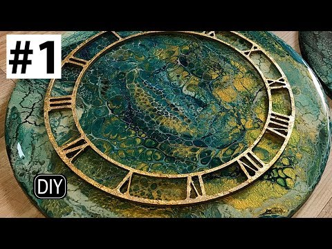 Видео: ФЛЮИД АРТ #1. Декор и эпоксидная смола.