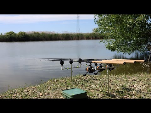 Видео: Рыбалка на кормушку флэт-фидер и клёв сазана