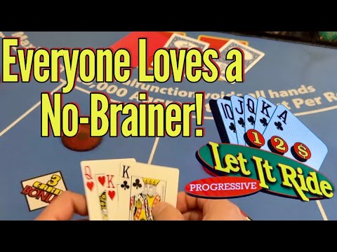 Видео: LET IT RIDE POKER: ИГРА ВЖИВУЮ ИЗ ЛАС-ВЕГАСА!