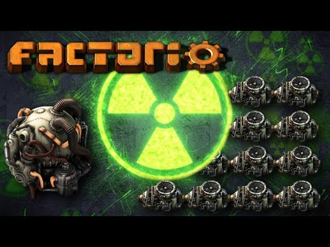 Видео: Factorio Ядерная электростанция с системой контроля. Гайд