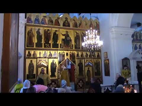 Видео: 27 10 2024 года. Литургия. Неделя 18-я по Пятидесятнице.  Память святых отцов VII Вселенского Собора