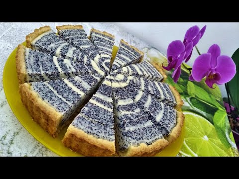 Видео: Песочный ПИРОГ с творожно-маковой начинкой. ИЗУМИТЕЛЬНЫЙ ВКУС!