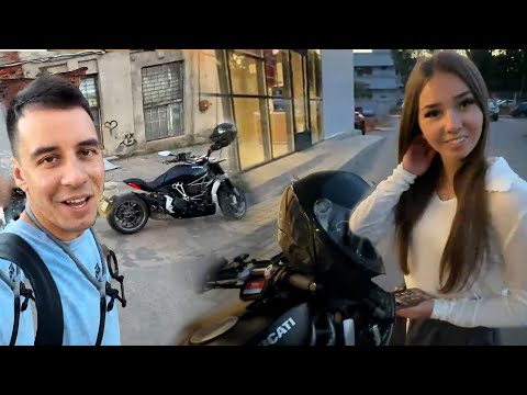Видео: IRL ДИМА ГОРДЕЙ НА МОТИКЕ! ЗАЕХАЛ К ЛИЗЕ НА ТРЕНИРОВКУ!