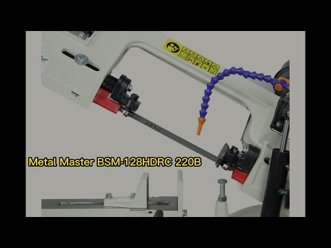 Видео: Ленточнопильный станок Metal Master BSM 128HDRC отзыв