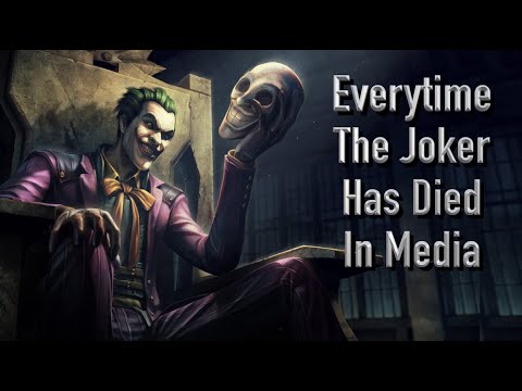 Видео: Каждый раз, когда Джокер умирал в СМИ (1940–2023, за исключением комиксов)