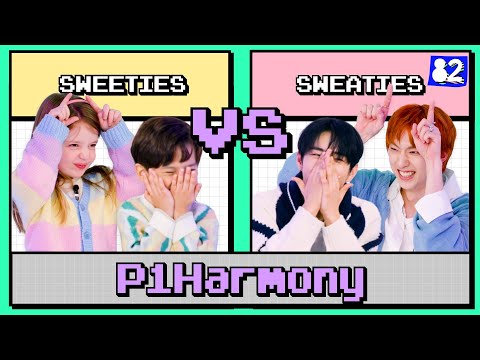 Видео: P1Harmony состязаются с детьми в милоте💕