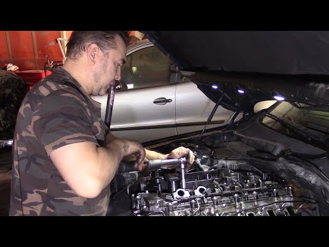 Видео: BMW 530XD E61  2007 M57N2 306D3  235 лс Замена цепей 3