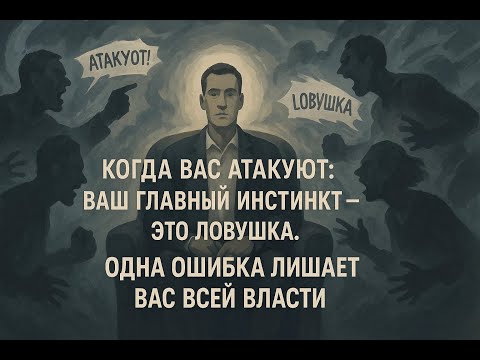 Видео: Жестокий урок Макиавелли: Эта одна реакция на обвинения мгновенно лишает вас всей власти