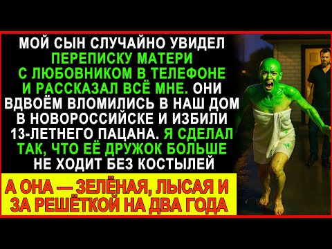 Видео: Сын увидел переписку матери с любовником и рассказал мне. Они его избили. Я отомстил