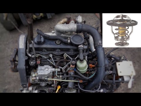 Видео: Замена термостата Шаран, Гелакси 1.9        Не поднимается температура в машине.