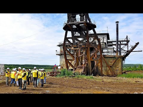 Видео: Последняя из могикан.  Драга №27.  Поселок ИС,  Журавлик.