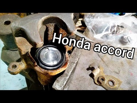 Видео: Honda accord РЕСТАВРАЦІЯ заднего суппорта!