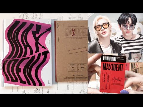 Видео: ep.05 ♡ распаковка кейса maxident и лимитки | stray kids 🐈