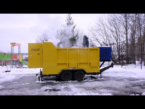 Видео: Видеоинструкция / Снегоплавильная установка "VULCAN"