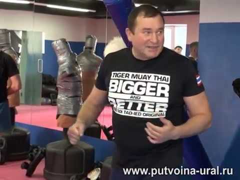 Видео: Рукопашный бой "Школы Городского Боя" - 2: работа локтями.