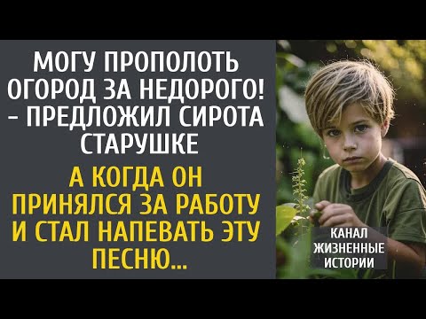 Видео: Могу прополоть за недорого! - предложил сирота старушке… А когда стал в огороде напевать ЭТУ песню…
