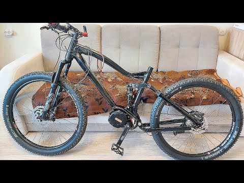Видео: Рама для мощного центрального мотора Bafang G510. Стоит ли брать дешевую mtb раму для электробайка?