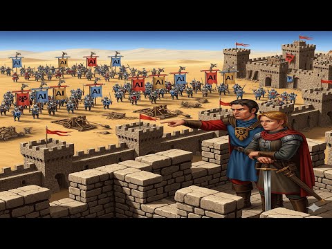 Видео: КРУГ СЖАТ. БОТЫ КРУЖАТ в Stronghold Crusader DE