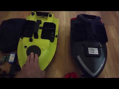 Видео: Прикормочный кораблик Flytek V020 vs D18B