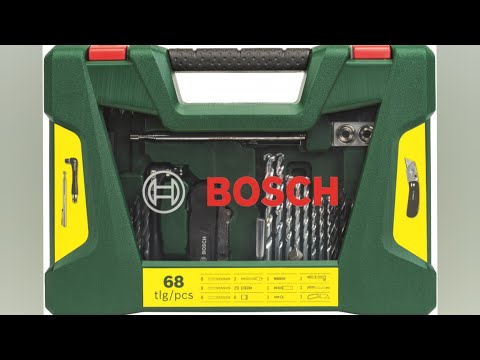 Видео: Набор свёрл и бит Bosch V Line 68pcs- стоит ли его покупать?