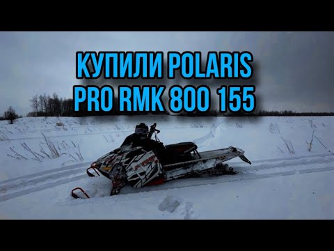 Видео: Купили ГОРНЫЙ снегоход Polaris pro rmk 800 в Московской обл