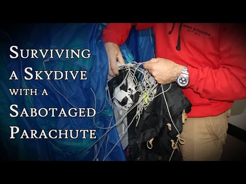 Видео: Выживание после прыжка с парашютом, на котором был поврежден парашют: история Виктории Силлиерс