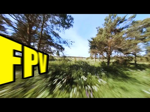 Видео: Плавные полеты на FPV дроне