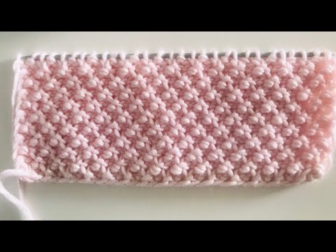 Видео: Легкая схема вязания спицами