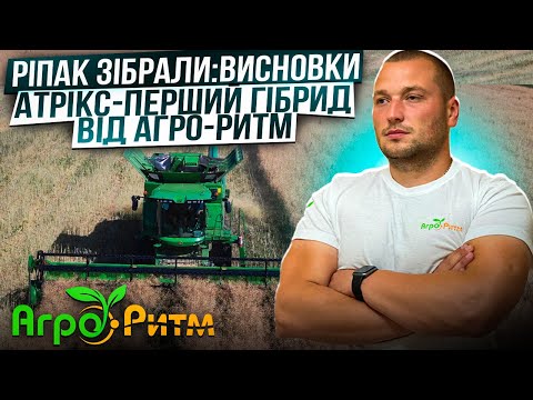 Видео: РІПАК ЗІБРАЛИ:ВИСНОВКИ.ПЕРШИЙ ГІБРИД АТРІКС ВІД АГРО-РИТМ.