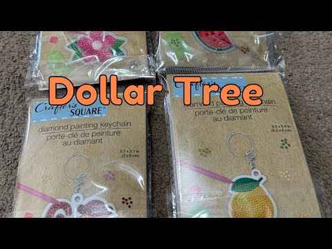 Видео: Распаковка/перевозка алмазной картины из Dollar Tree