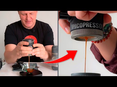 Видео: МИНИ-кофеварка для эспрессо Wacaco Picopresso: Плюсы и минусы | Сравнение с Nanopresso и 1Zpresso