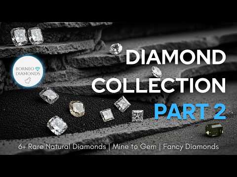 Видео: 💠 Сокровища природы: Коллекция бриллиантов — Часть 2 | Редкие цвета, огранки и камни для ценителей