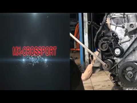 Видео: приводной ремень всё очень просто / Mazda CX7
