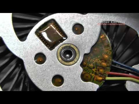 Видео: Вибрирует вентилятор ноутбука - если неразборный!