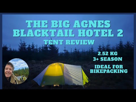 Видео: Обзор палатки Big Agnes Blacktail Hotel 2. Идеальный вариант для ночных велопоходов.