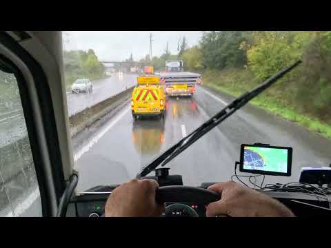 Видео: Как мы везли негабаритный груз с Германии в Португалию. { третья часть }