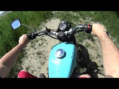 Видео: Иж Планета 3-02 с Металлоприёмки . Первый выезд к Мото 46