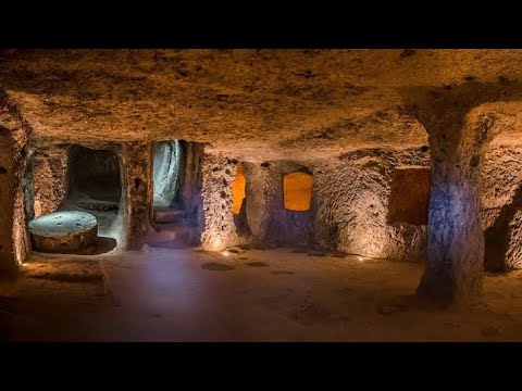 Видео: Турция. Каппадокия. ДЕРЕНКУЮ - подземный город. Загадочные "КОЛЕИ". октябрь. 2024год
