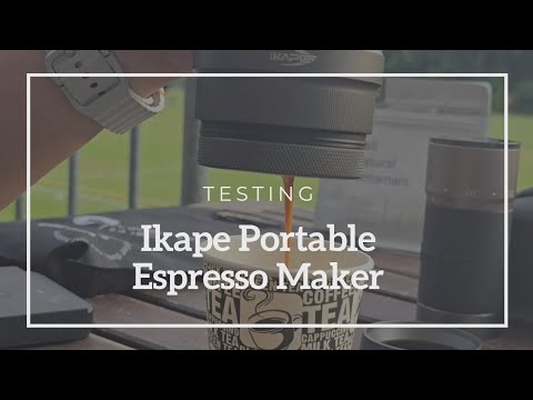 Видео: Тестирование портативной кофеварки эспрессо Ikape
