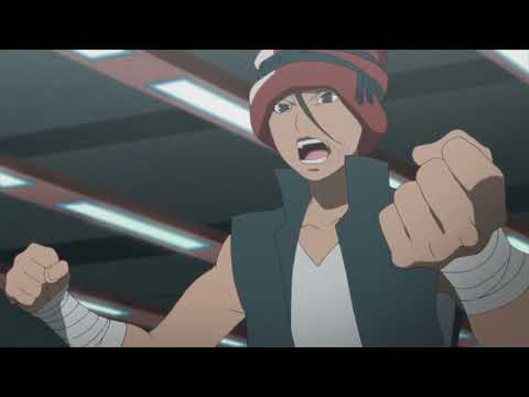 Видео: Боруто против Ивабе (полный бой)