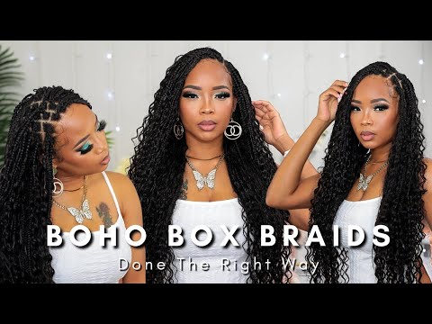 Видео: Как заплести косу-бокс в стиле бохо для начинающих с помощью парика YG
