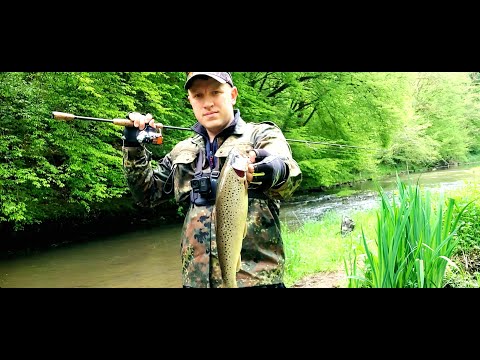Видео: Вот это рыбалка!!! Ловля дикой форели в Германии