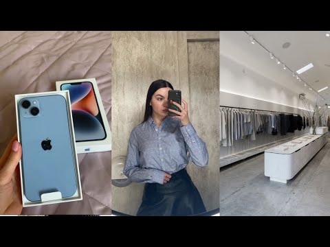 Видео: VLOG : КУПИЛА IPHONE 14+ | шоппинг | распаковка
