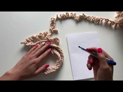 Видео: Подушка пончик руками Alize Puffy FINE