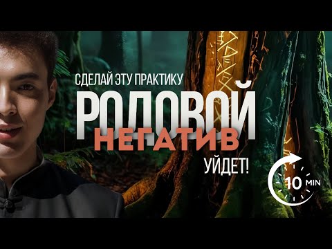 Видео: Избавьтесь от РОДОВОГО негатива за 10 минут