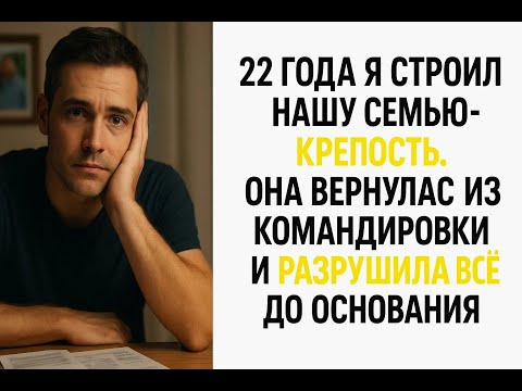 Видео: Жена вернулась из командировки другим человеком. Моя идеальная семья оказалась страшной иллюзией